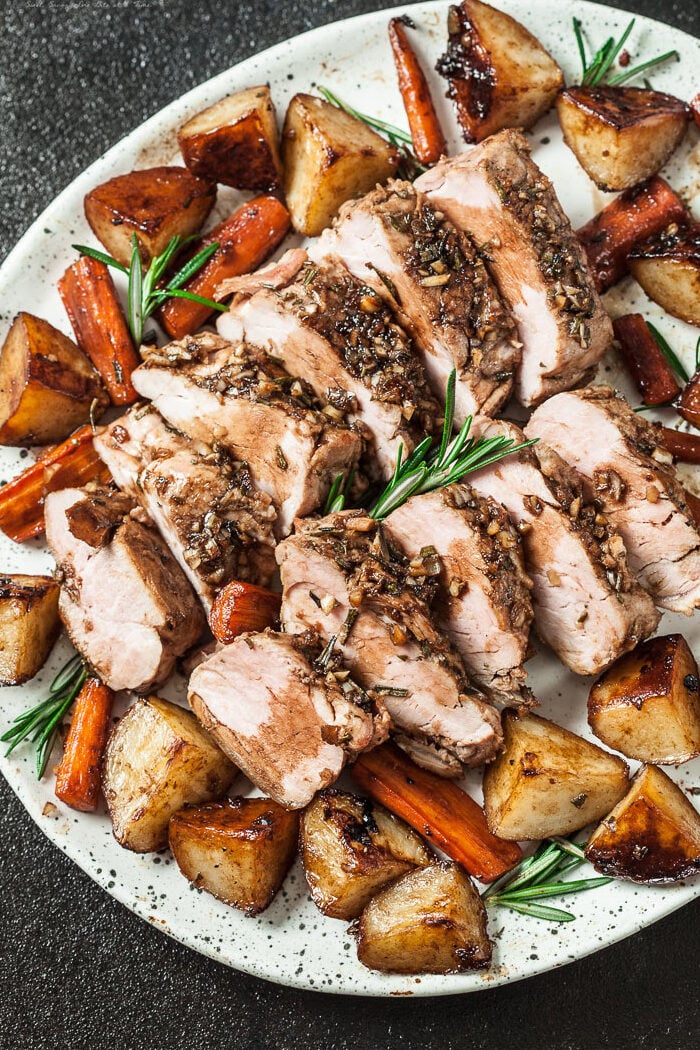 Pork Tenderloin with 7 Seed Crust