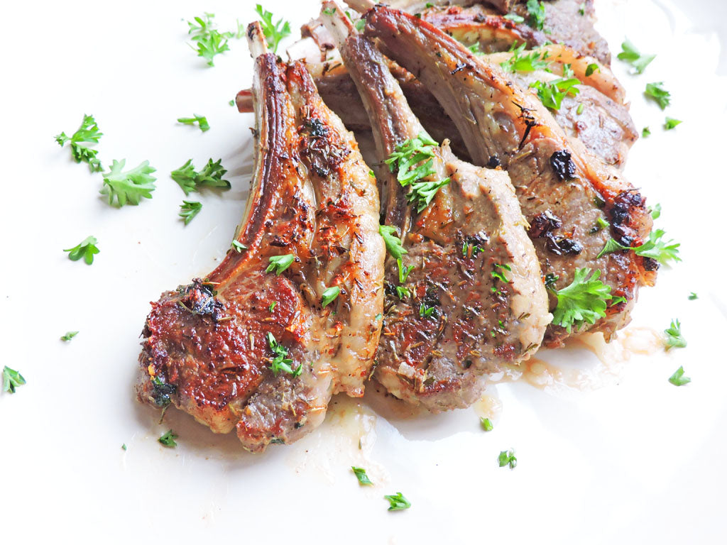 Herbal Salt Crusted Lamb Chop