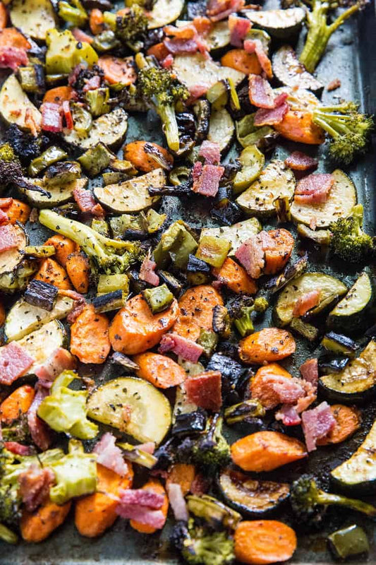 Vegetables with Red Apple Balsamic