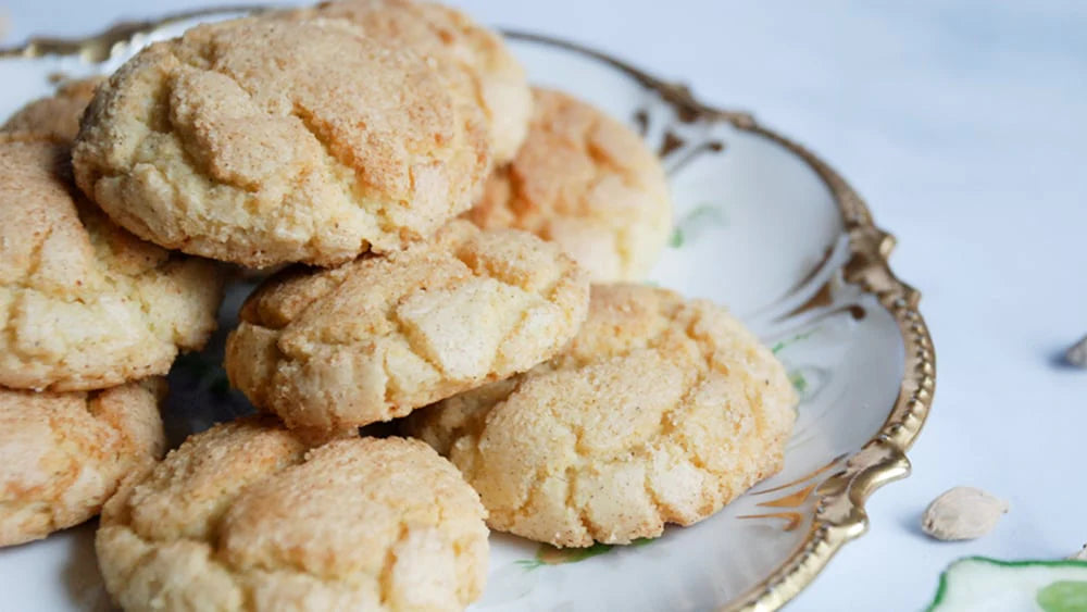 Cardamom & Persian Lime Olive Oil Cookies