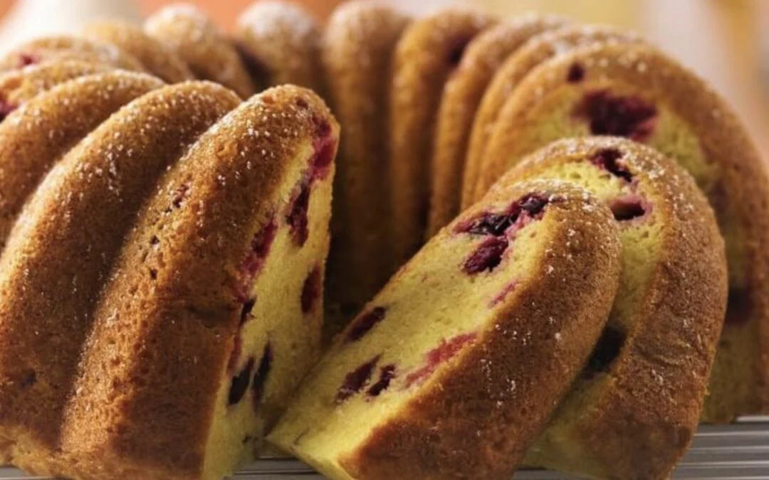 Cranberry-Orange Olive Oil Cake