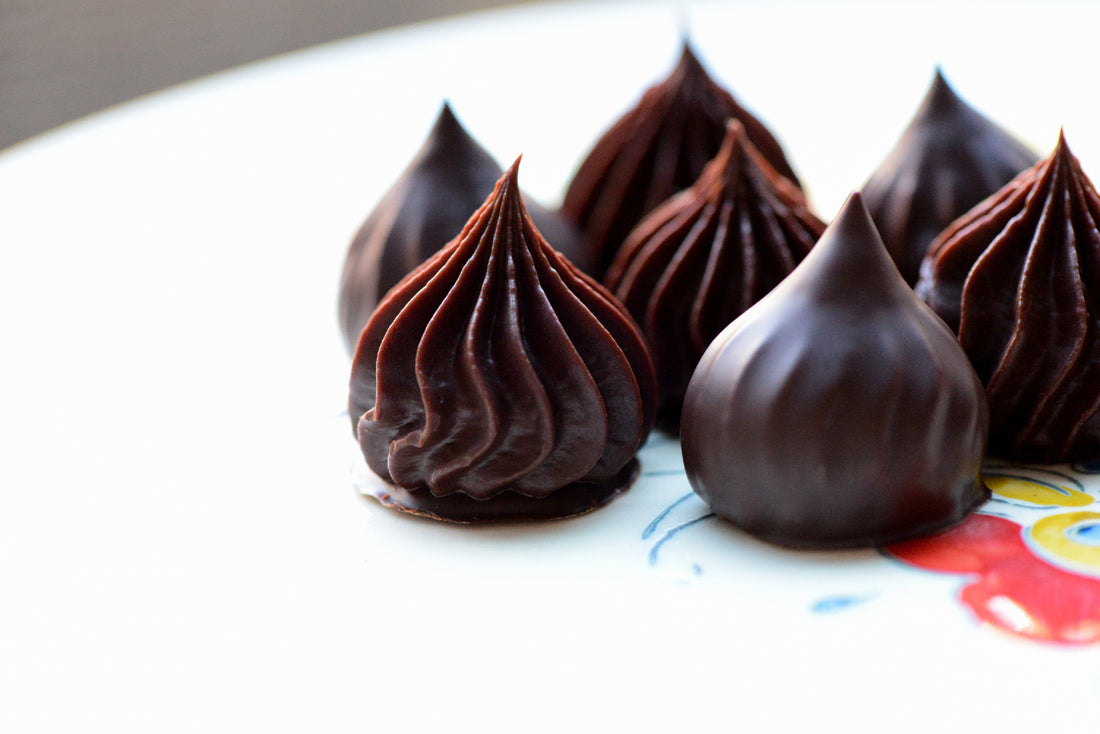 Dark Chocolate & Aged Vanilla Balsamic Truffles