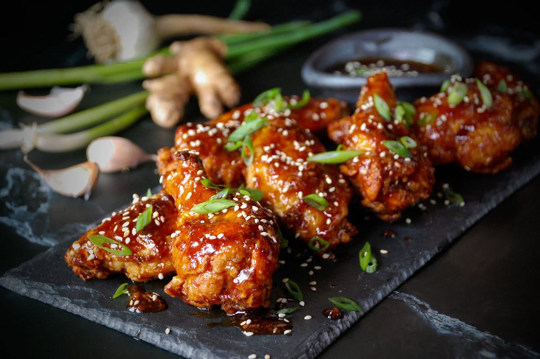 Chicken Wings - Honey, Soy, Ginger, Tangerine Balsamic Glazed Wings