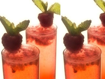 Peach White Balsamic Bellini