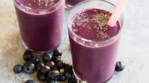 Chia, Blueberry & High Phenol Hojiblanca Olive Oil Smoothie