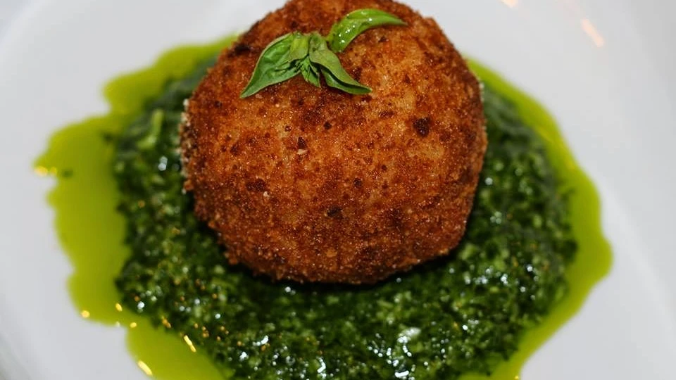 Arancini Fried in Extra Virgin Olive Oil