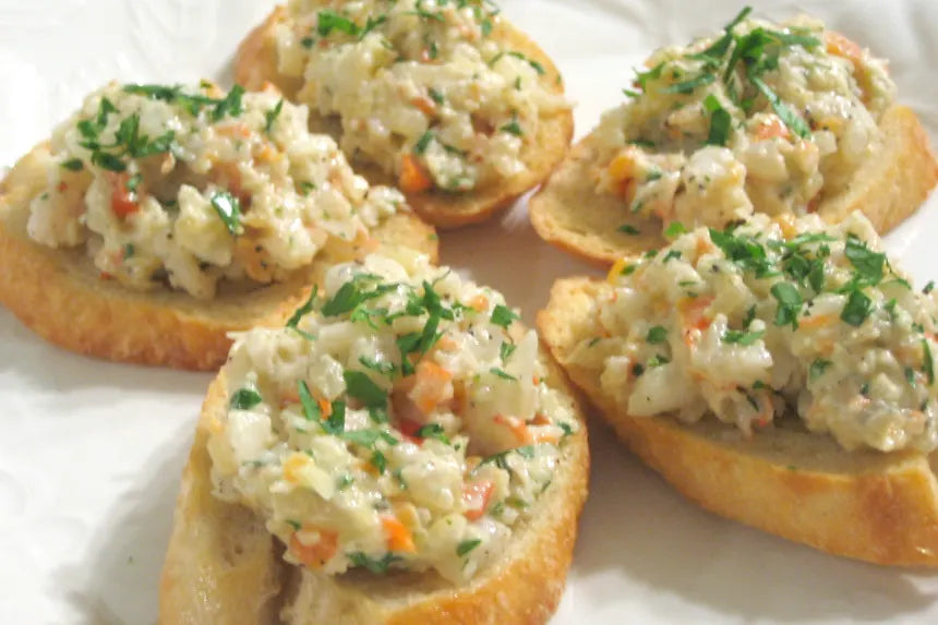 Spicy Shrimp Crostini