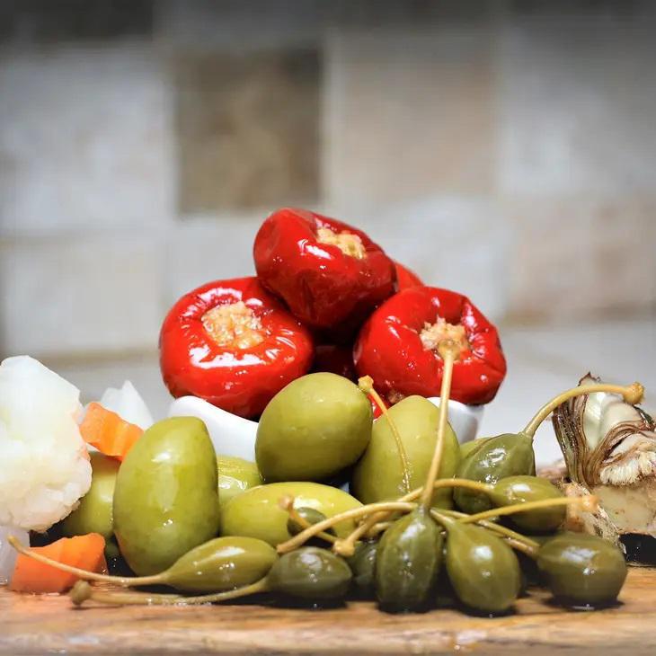 Stuffed Hot Chilli Peppers