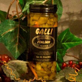 Giardinera Hot Pepper Italian Mix