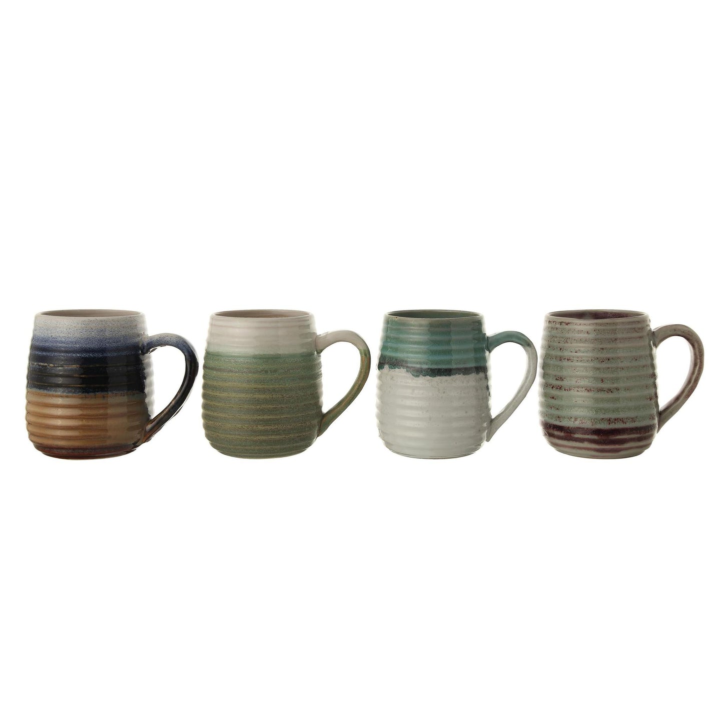 Stoneware Mug with Glaze 4.1/4" round 16oz