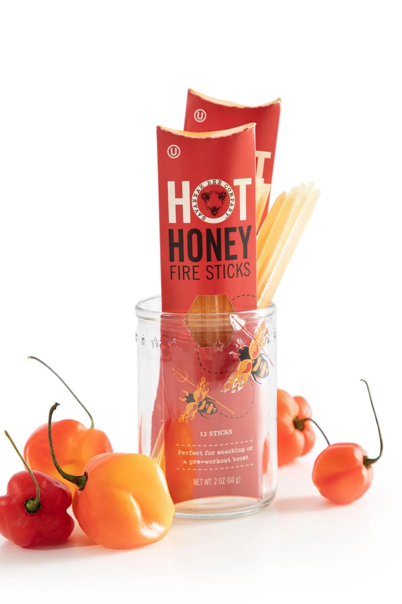 Hot Honey straws 12 count