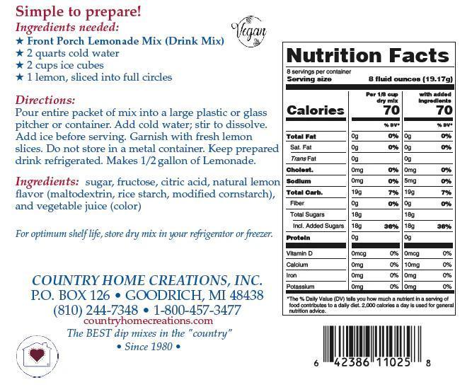Front Porch Lemonade Drink Mix