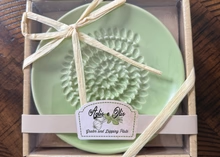 Grater and dipping dish - Sage