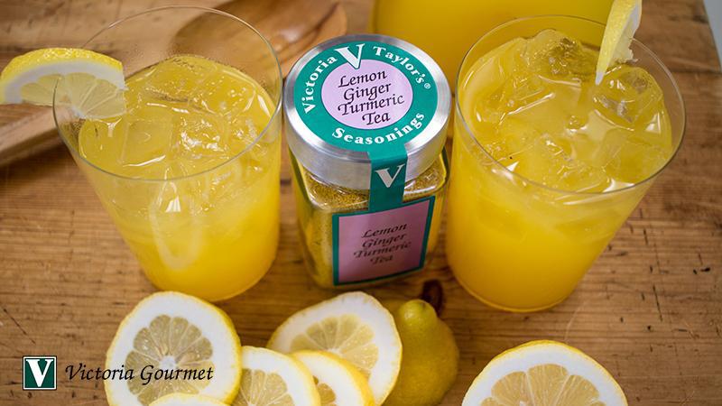 Lemon Ginger Turmeric Tea