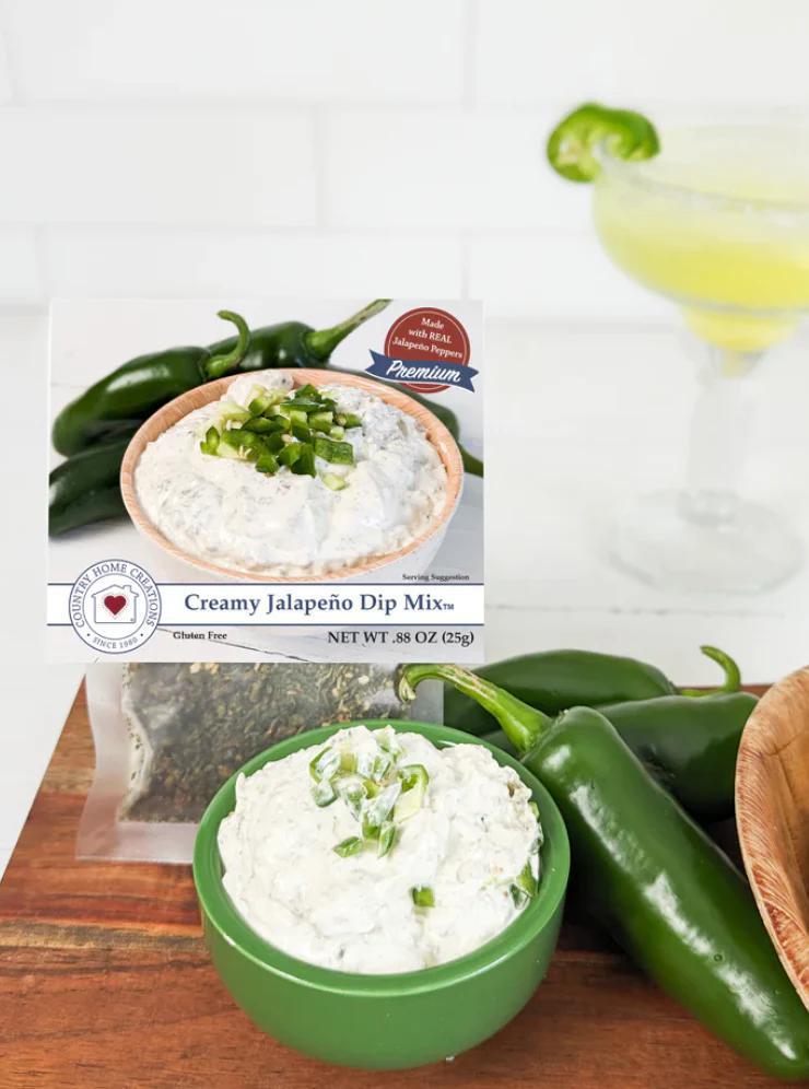 Creamy Jalapeño Dip Mix