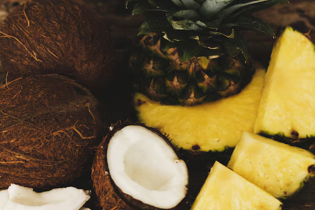 Golden Pineapple White + Coconut White