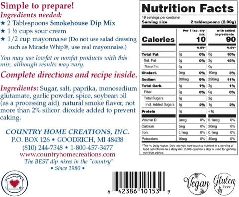 Smokehouse Dip Mix