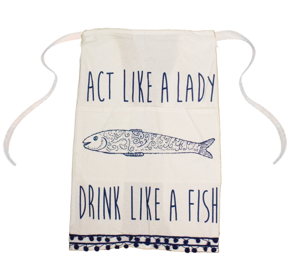 Act Like A Lady Apron