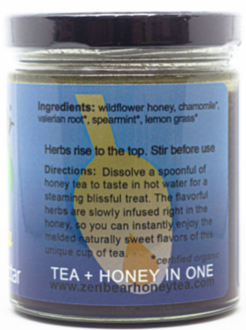 Organic Nocturnal Nectar Zen Bear Honey Tea