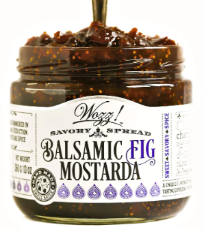 Balsamic Fig Mostarda Savory Spread
