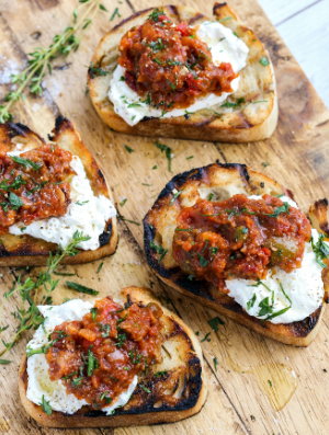 Brushetta Caponata