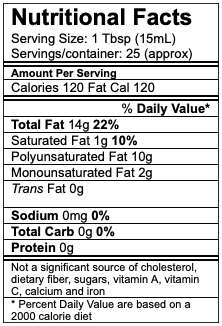 Roasted Walnut Specialty Oil