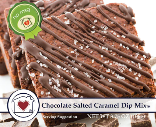 Chocolate Salted Caramel Dip Mix
