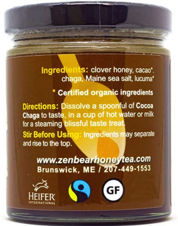 Honey Cocoa Chaga Zen Bear Tea
