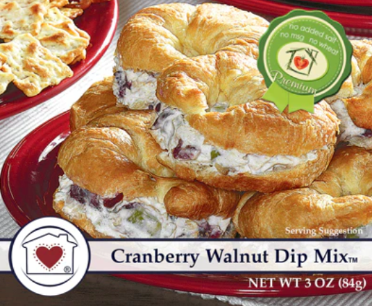 Cranberry Walnut Dip Mix