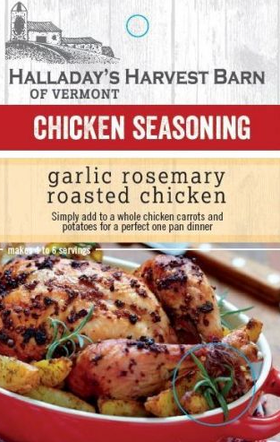 Garlic Rosemary Roasted Chicken