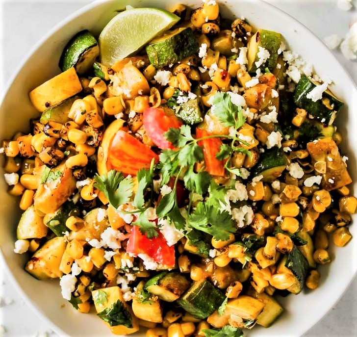 Corn and Squash Salad