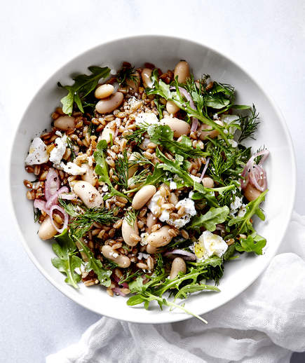 Salad - White Bean and Farro