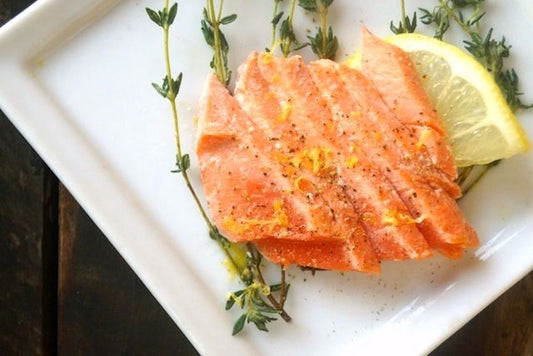 Chipotle Olive Oil Poached Salmon