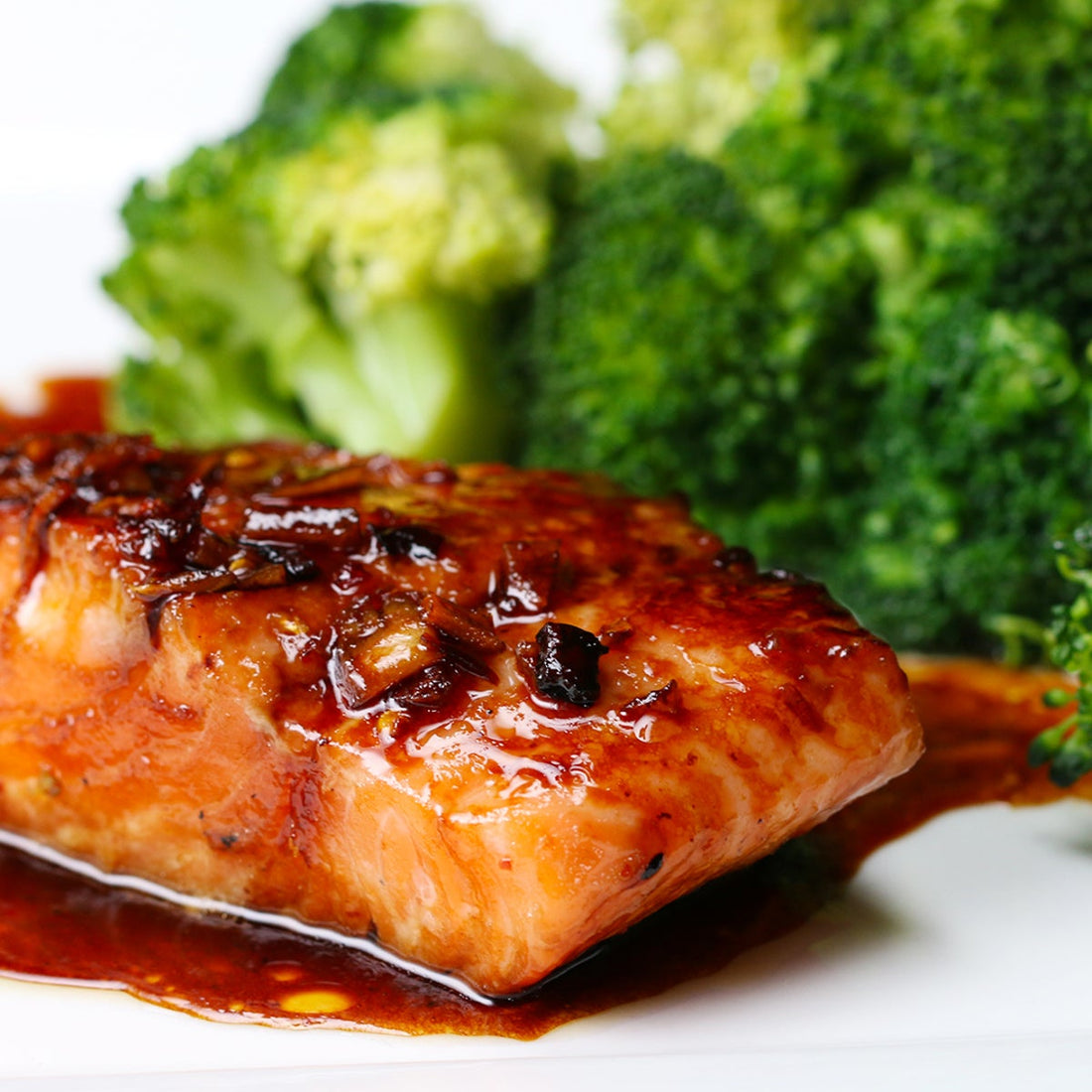 Salmon- Ginger Soy Glazed