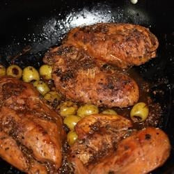 Easy Olive Martini Chicken