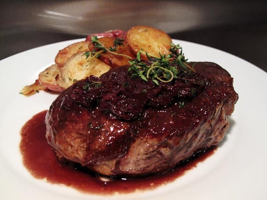 Filet Mignon with rich Balsamic Glaze