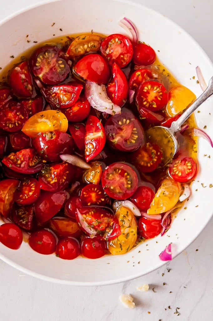 Marinated Roma Tomatoes