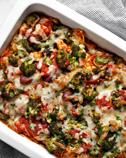 Olive Broccoli Bake