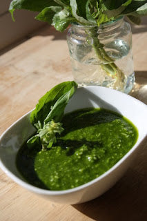 Spinach & Basil Pesto With Ultra Fresh Cobrançosa Extra Virgin Olive Oil