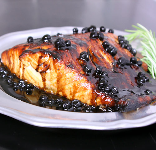 Wild Blueberry Balsamic Reduction: