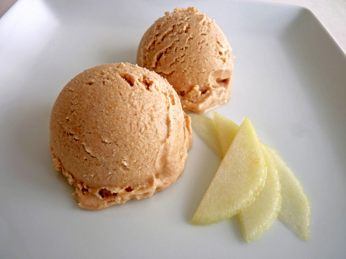 Cinnamon Pear Ice Cream