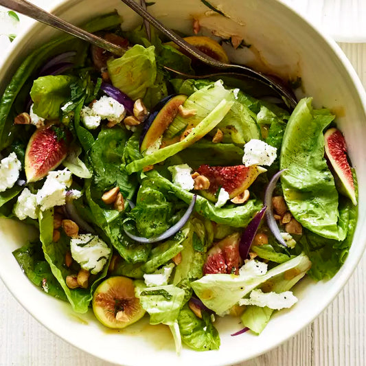 Salad - Fig, Hazelnut and Goat Cheese