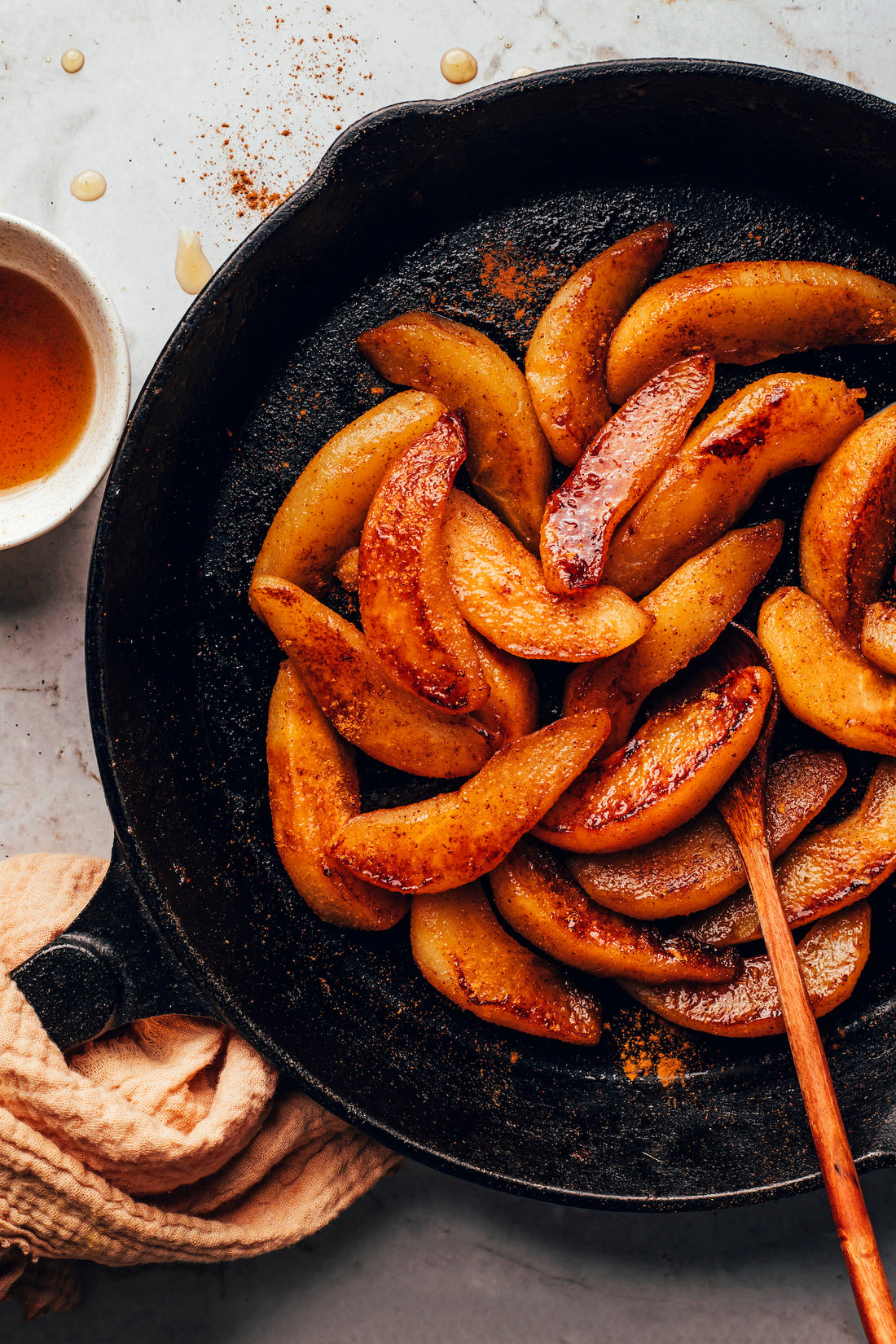 Sauteed Blood Orange Pears