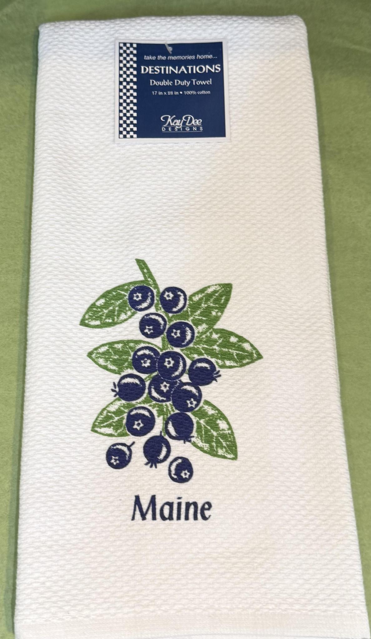 Blueberry- Maine Towel