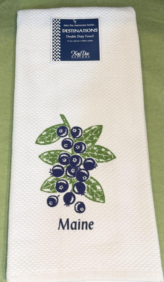 Blueberry- Maine Towel