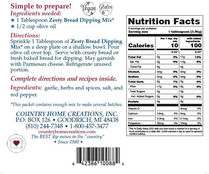 Zesty Bread Dipping Mix