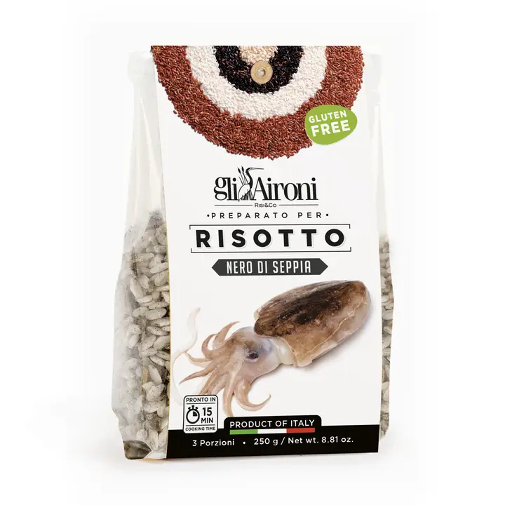 Squid Ink Risotto