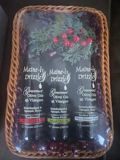 3 6oz products Holiday Basket