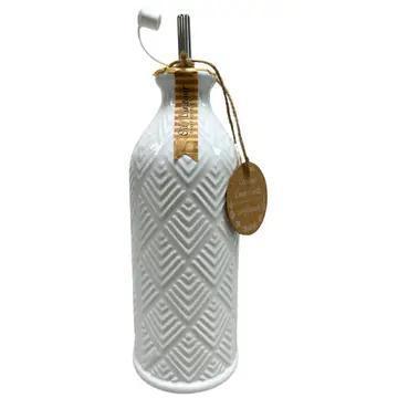 Ceramic Olive oil or Balsamic Bottle/Cruet
