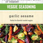 Garlic Sesame Veggie Seasoning